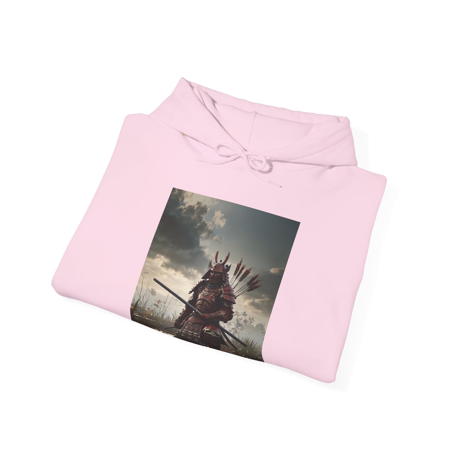 FULL RED SAMURAI Unisex Heavy Blend™ Hooded Sweatshirt