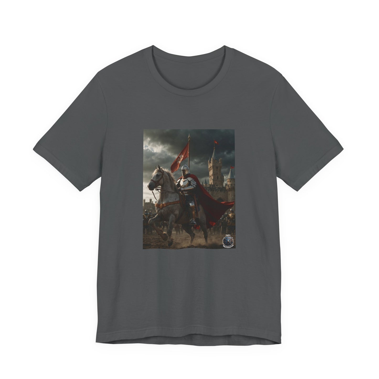 KNIGHT AND CASTLE Unisex Jersey Short Sleeve Tee