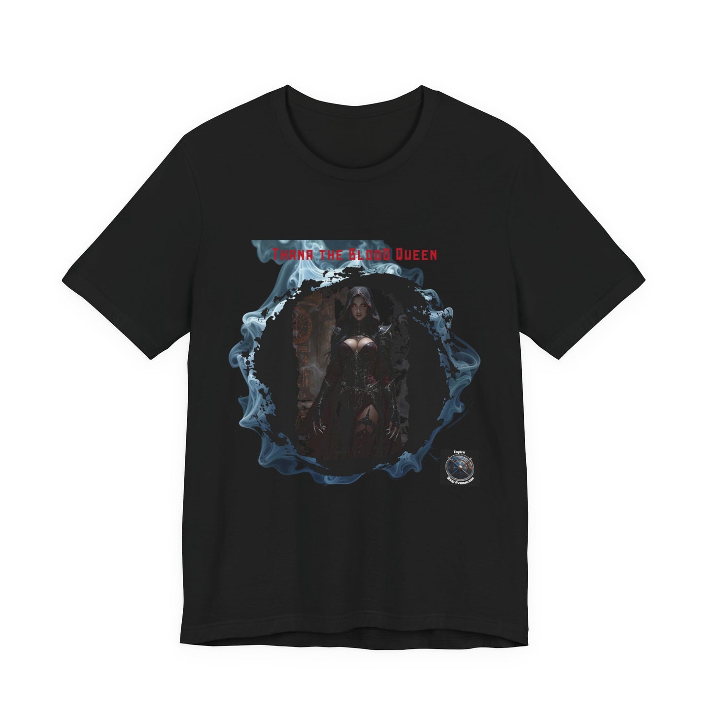 Dark Fantasy Queen T-Shirt — "Bow To Your Queen" Gothic Graphic Tee