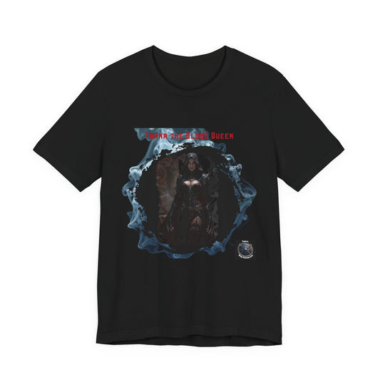 Dark Fantasy Queen T-Shirt — "Bow To Your Queen" Gothic Graphic Tee