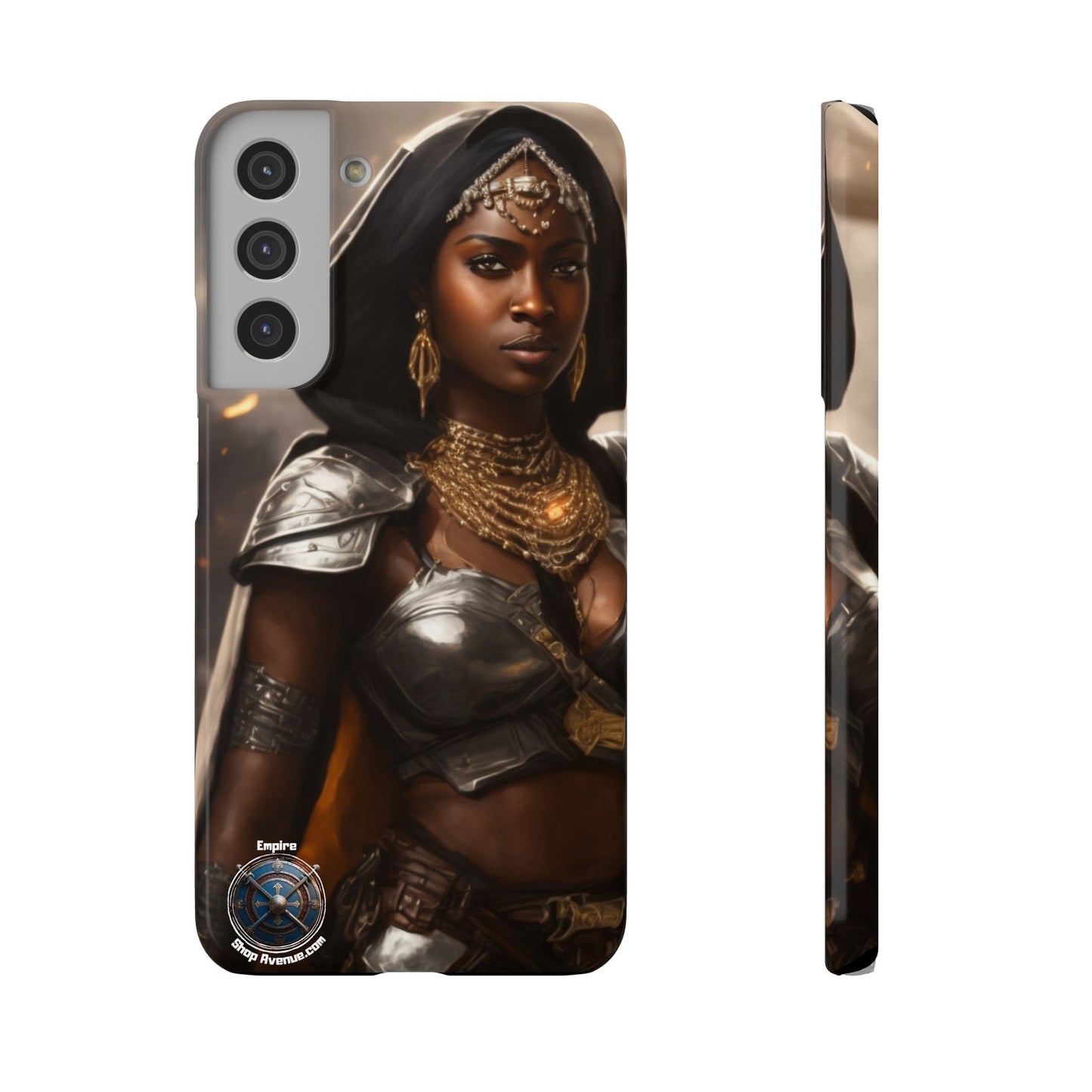 AFRICAN WOMAN WARRIOR Slim Cases