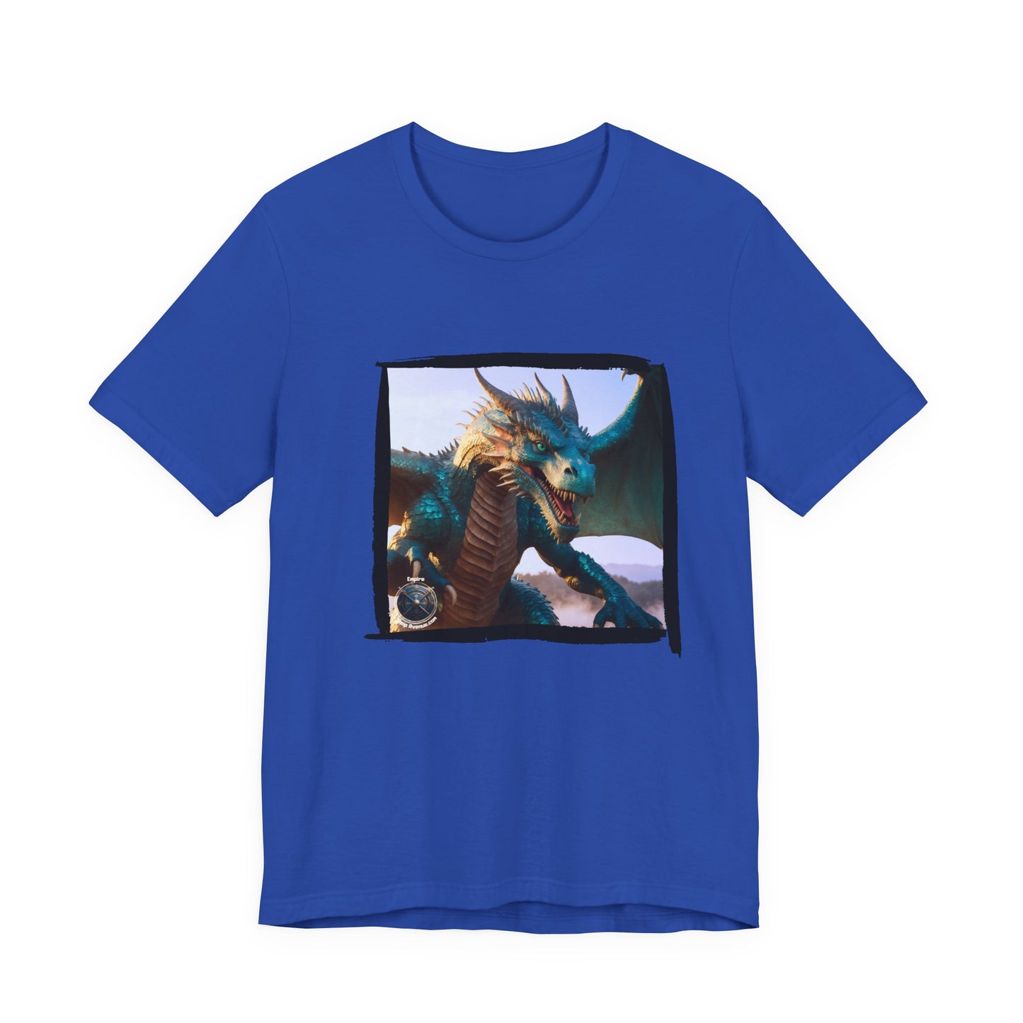 Blue dragon Unisex JerseyS hort Sleeve Tee - Blue dragon t-shirt