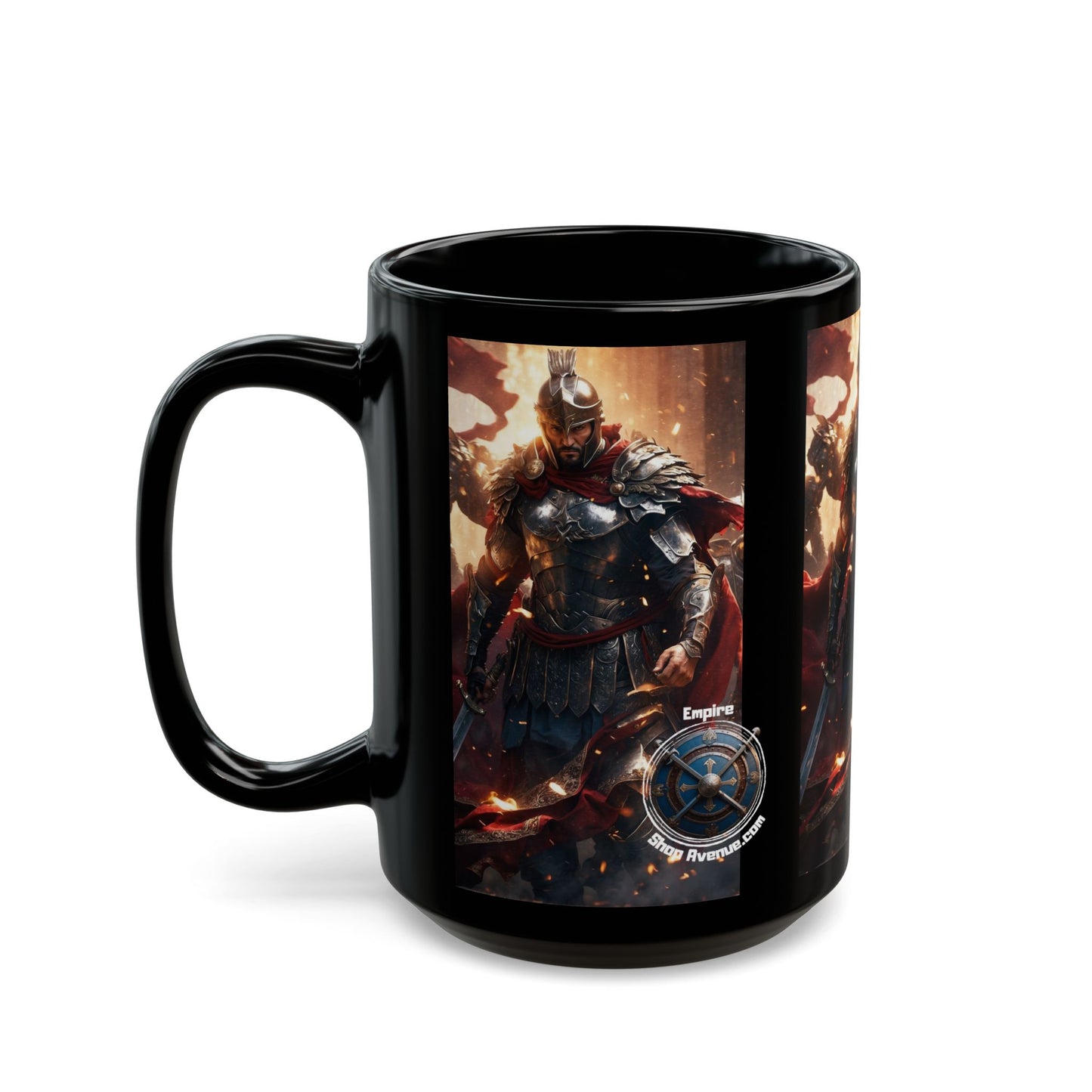 ROMAN OFFICER Black Mug (11oz, 15oz)