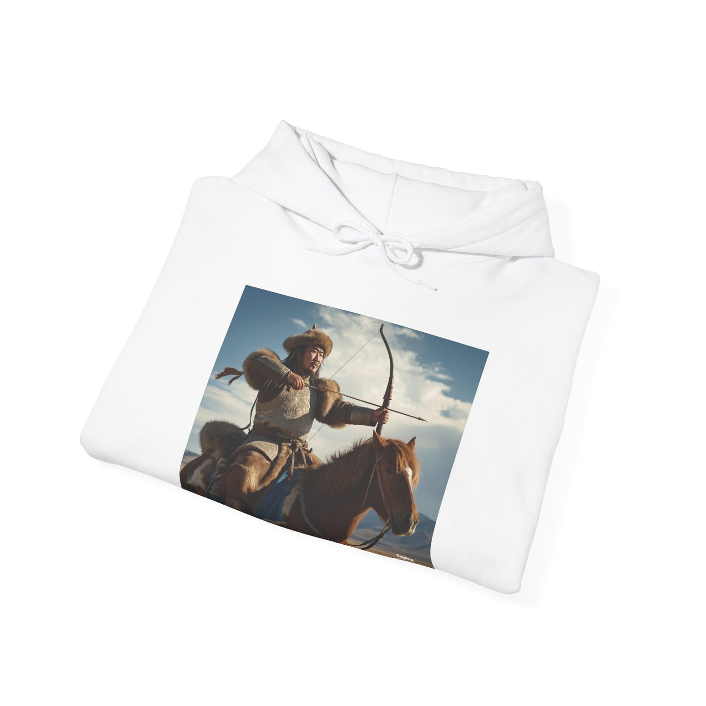 MONGOLIAN/ASIAN WARRIOR Unisex Heavy Blend™ Hooded Sweatshirt