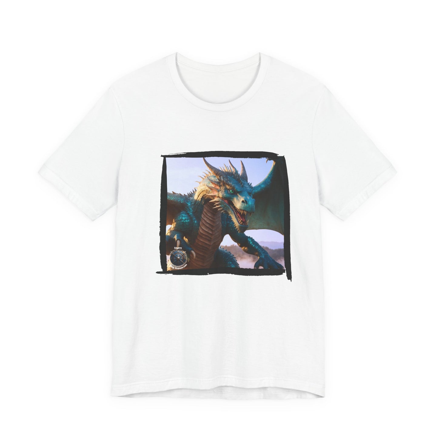 Blue dragon Unisex JerseyS hort Sleeve Tee - Blue dragon t-shirt