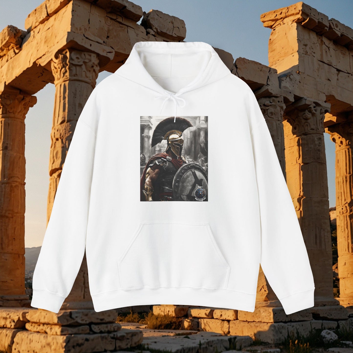 GREEK HOPLITE  Unisex Heavy Blend™ Hooded Sweatshirt