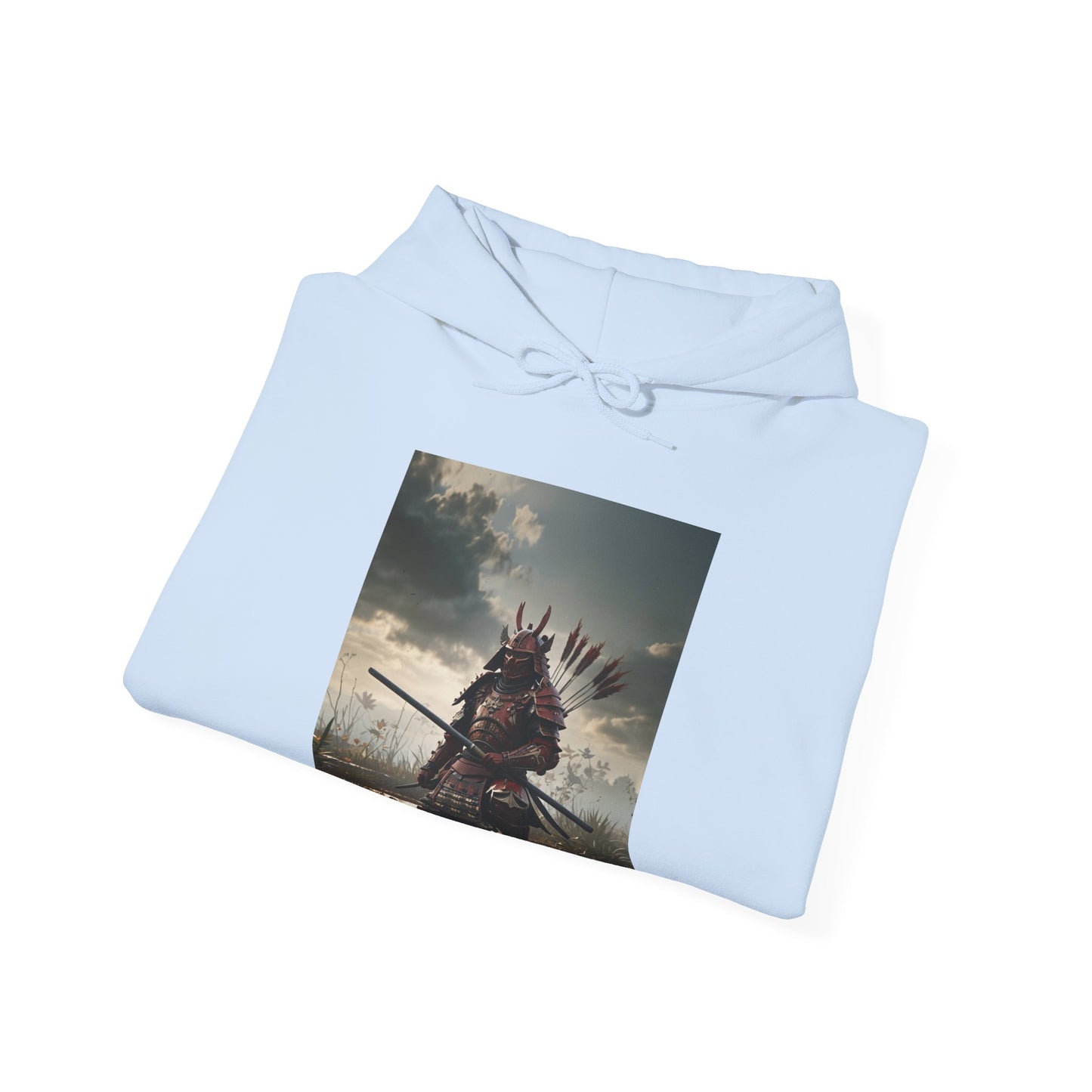 FULL RED SAMURAI Unisex Heavy Blend™ Hooded Sweatshirt