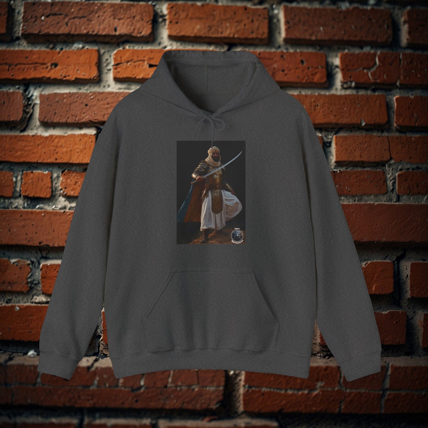 Sweat à capuche unisexe en mélange lourd ARABE / MAMLUK WARRIOR 2 