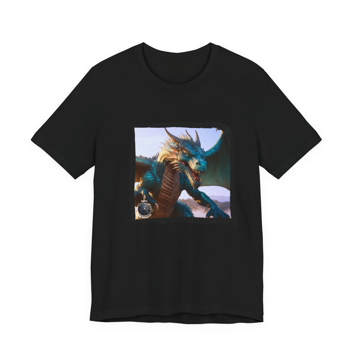 Blue dragon Unisex JerseyS hort Sleeve Tee - Blue dragon t-shirt