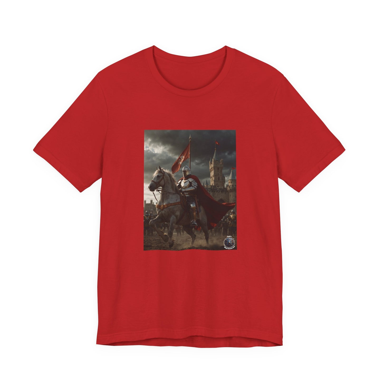 KNIGHT AND CASTLE Unisex Jersey Short Sleeve Tee
