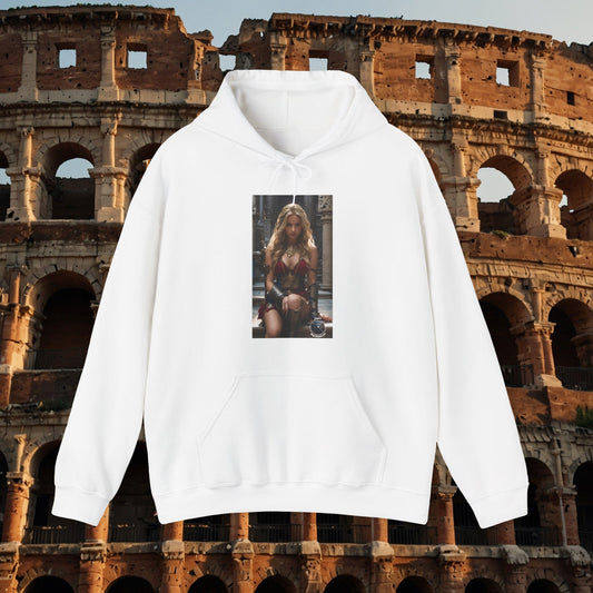 AMAZON GODDESS of Unisex Heavy Blend™ Hooded Sweatshirt