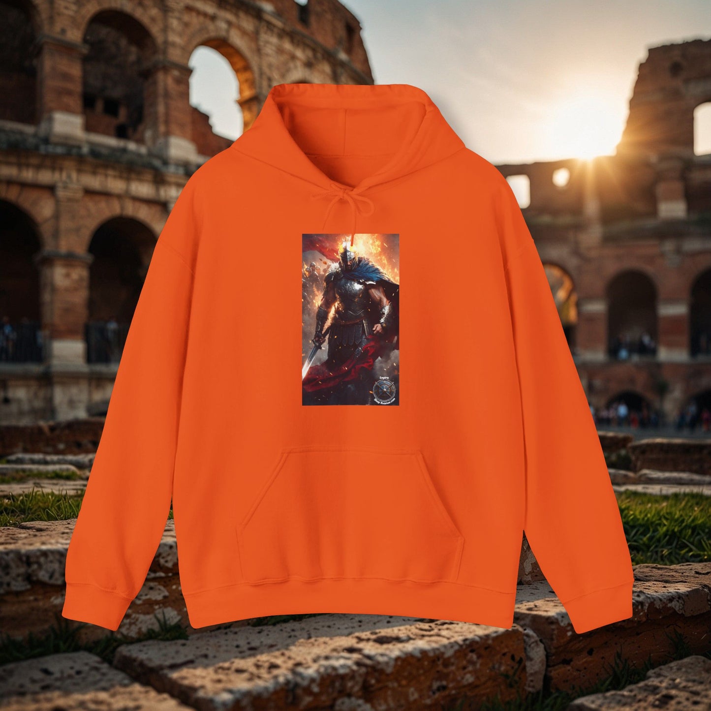 ROMAN WARRIOIR Unisex Heavy Blend™ Hooded Sweatshirt
