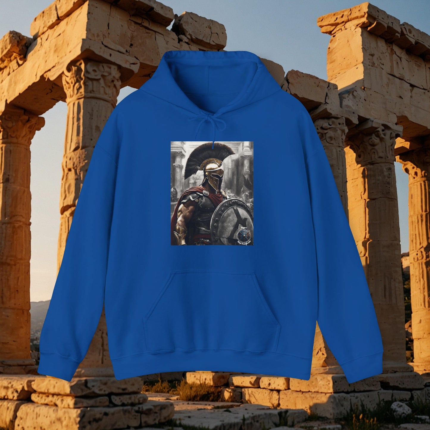GREEK HOPLITE  Unisex Heavy Blend™ Hooded Sweatshirt