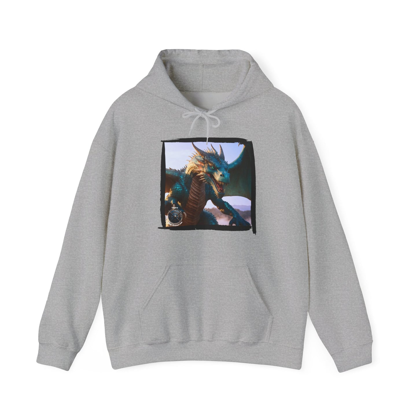 Dragon Hoodie – Fantasy Dragon Art Pullover