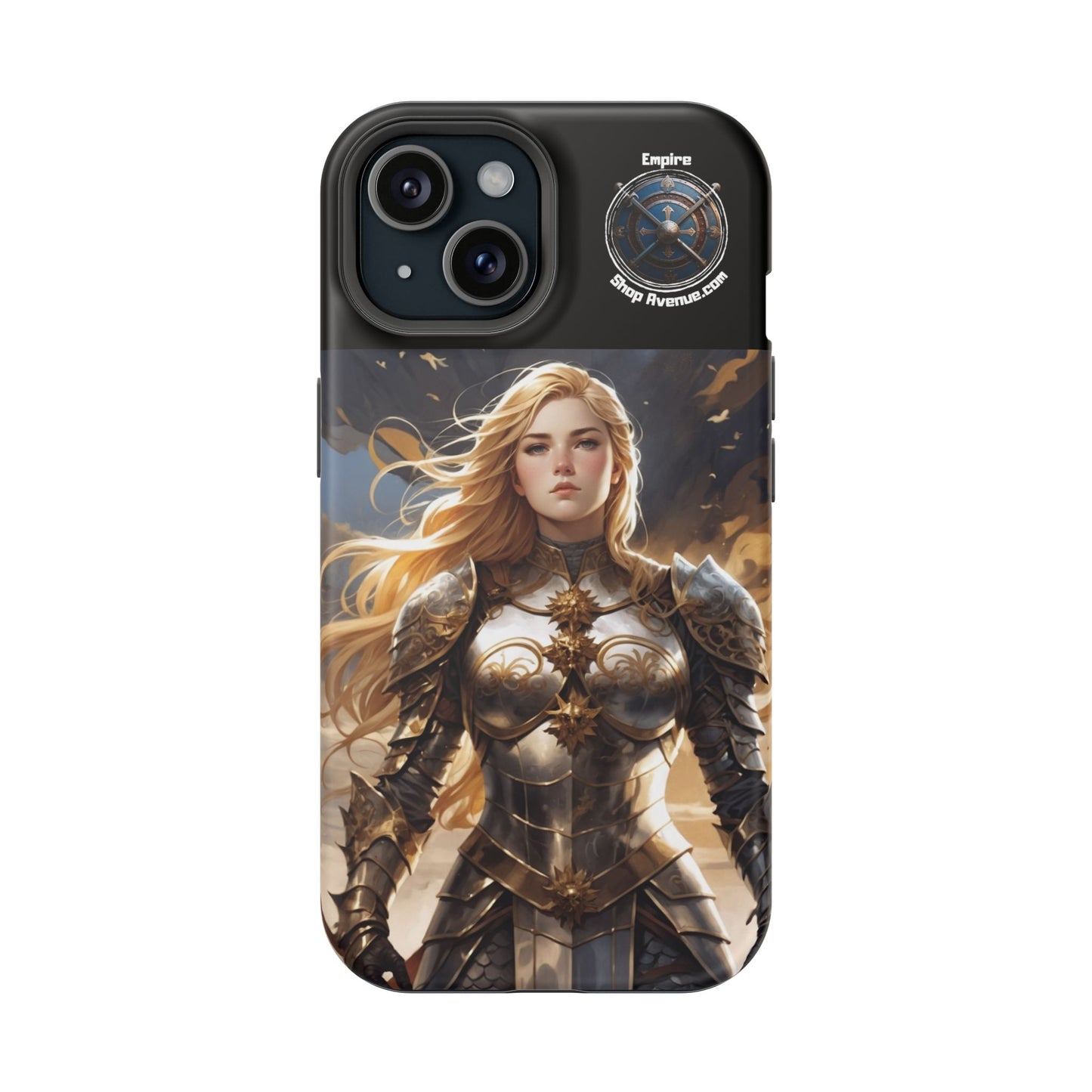 ARMORED WOMAN WARRIOR Impact-Resistant Cases