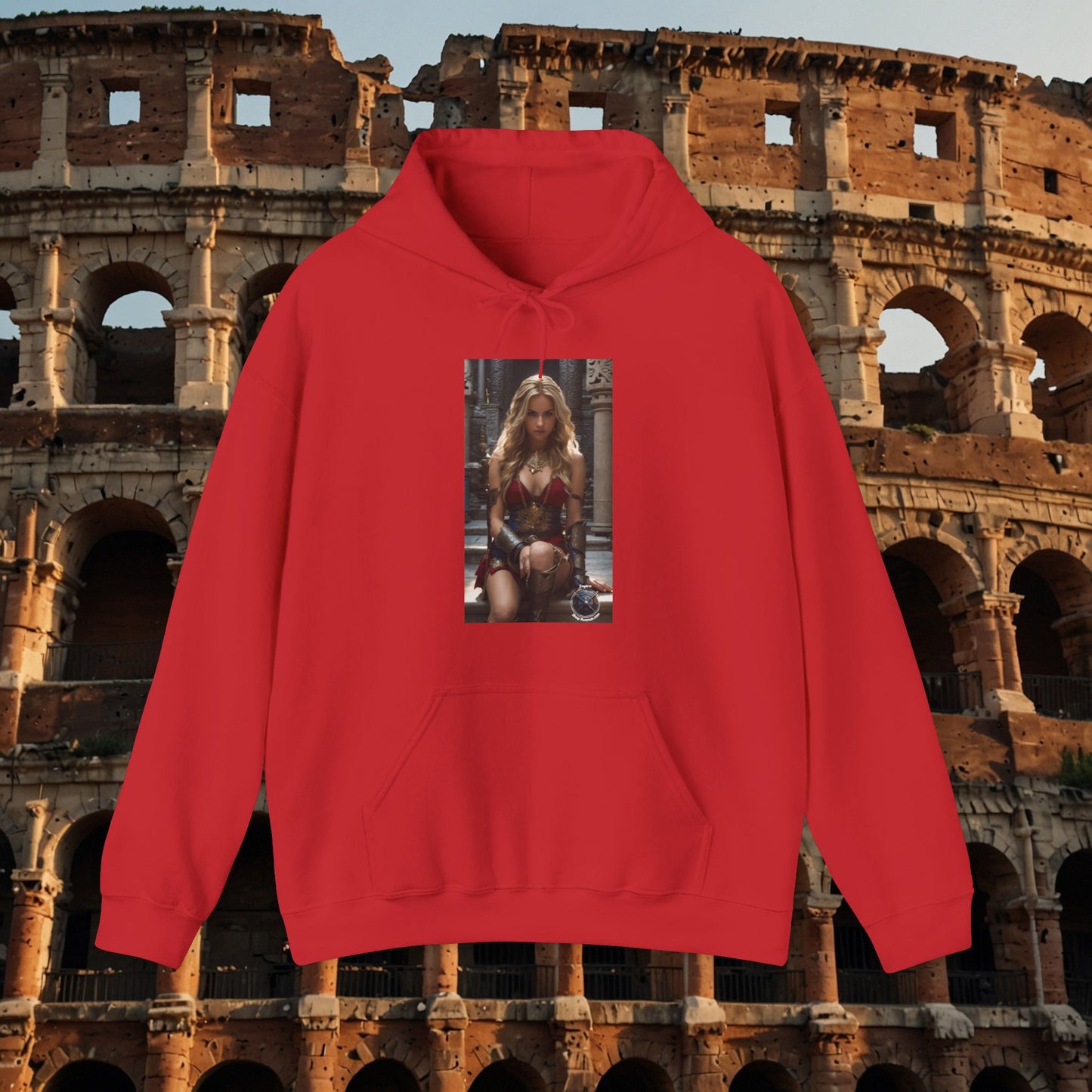 AMAZON GODDESS of Unisex Heavy Blend™ Hooded Sweatshirt