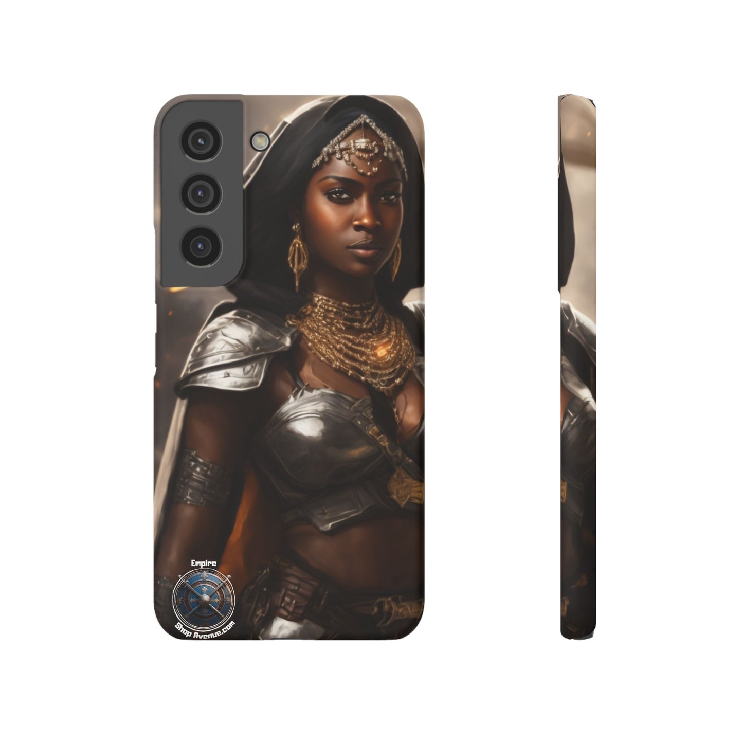 AFRICAN WOMAN WARRIOR Slim Cases
