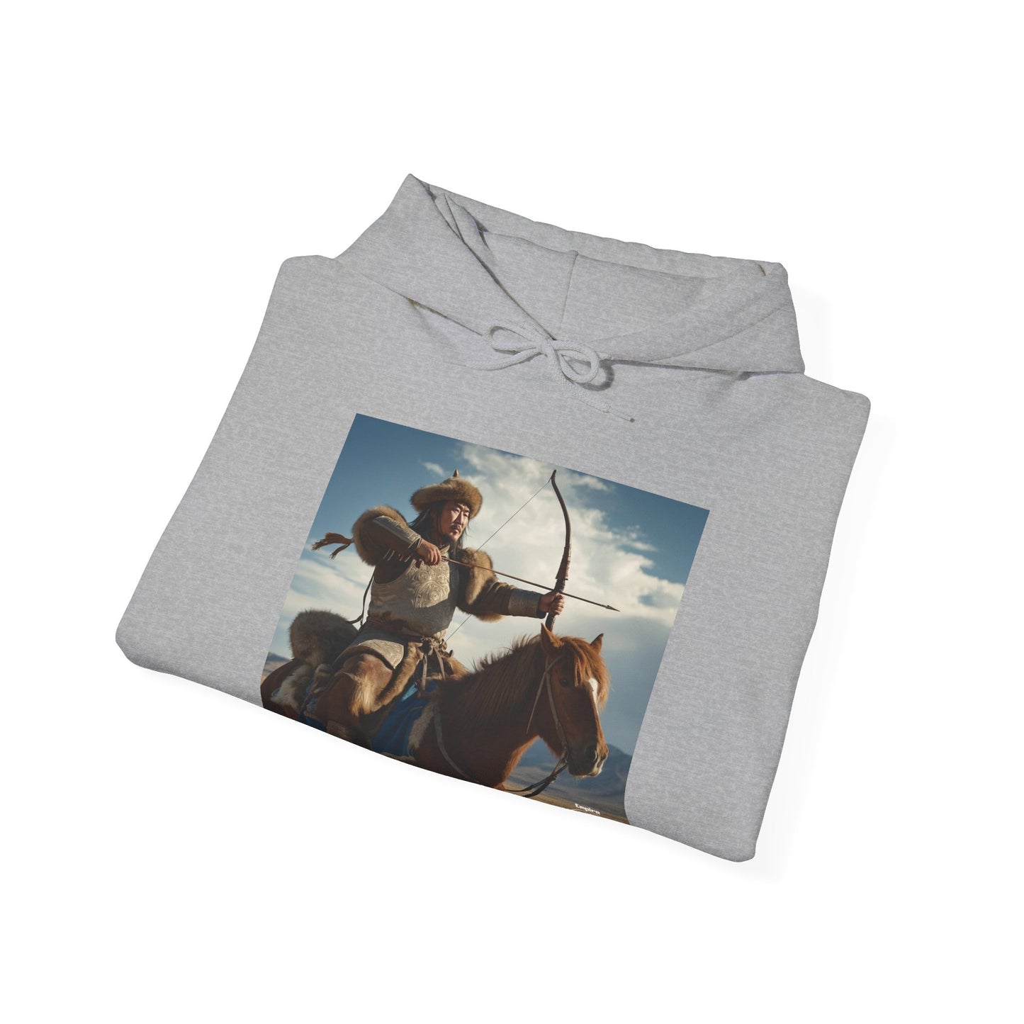 MONGOLIAN/ASIAN WARRIOR Unisex Heavy Blend™ Hooded Sweatshirt