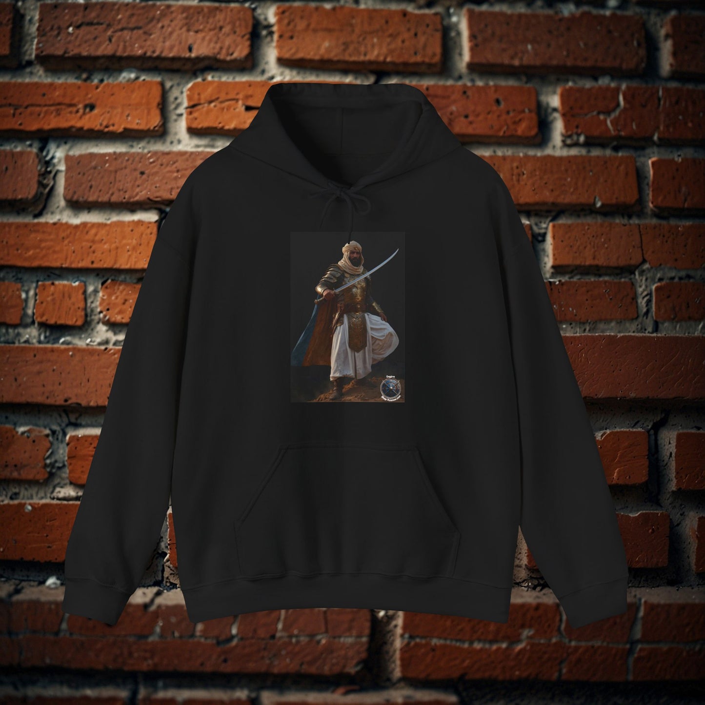 Sweat à capuche unisexe en mélange lourd ARABE / MAMLUK WARRIOR 2 