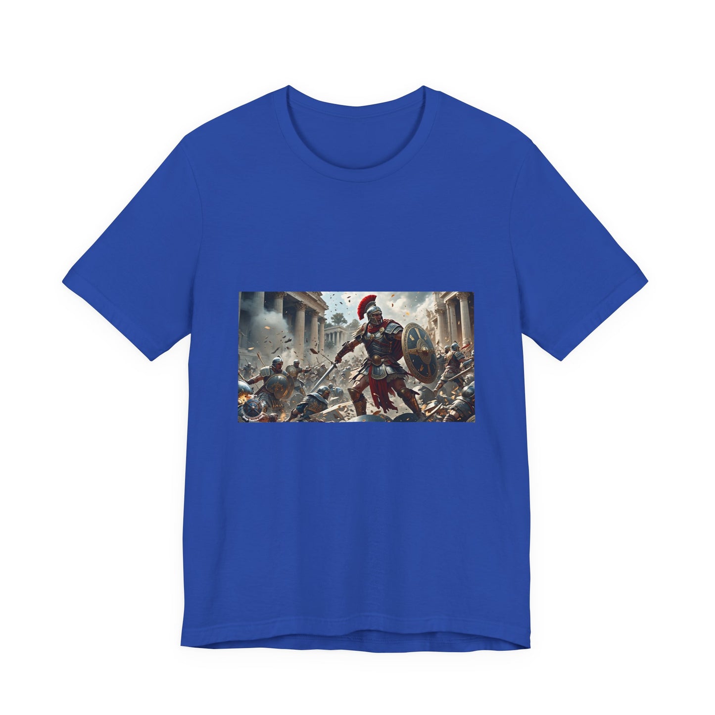 GREEK BATTLE SCENE Unisex Jersey Short Sleeve Tee