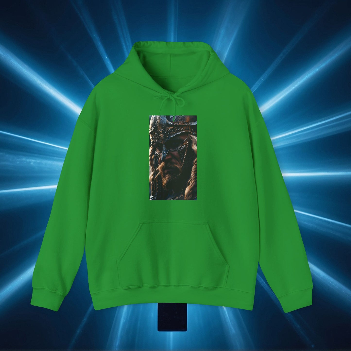 Sweat à capuche unisexe Heavy Blend™ VISAGE VIKING LÉGENDAIRE 