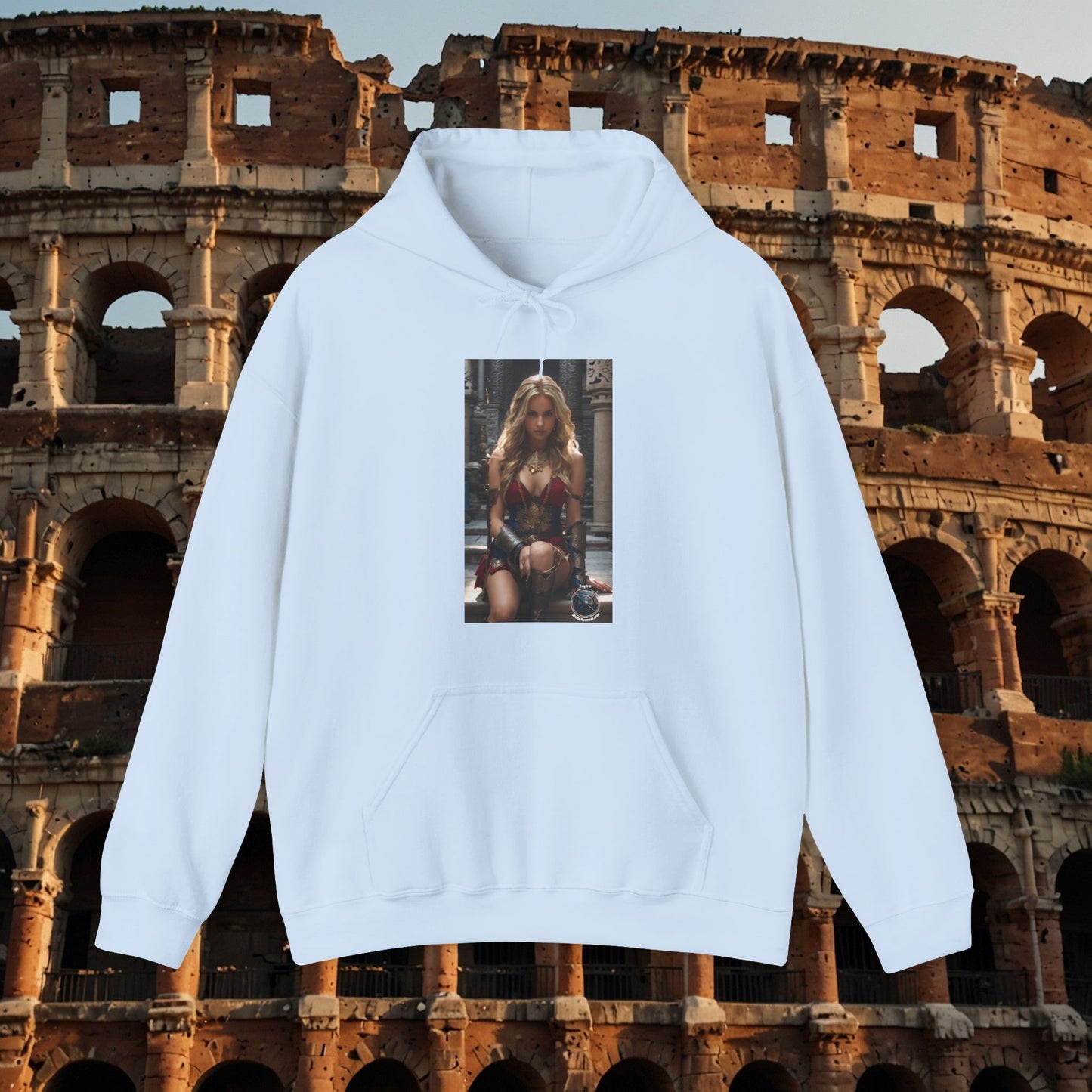 AMAZON GODDESS of Unisex Heavy Blend™ Hooded Sweatshirt