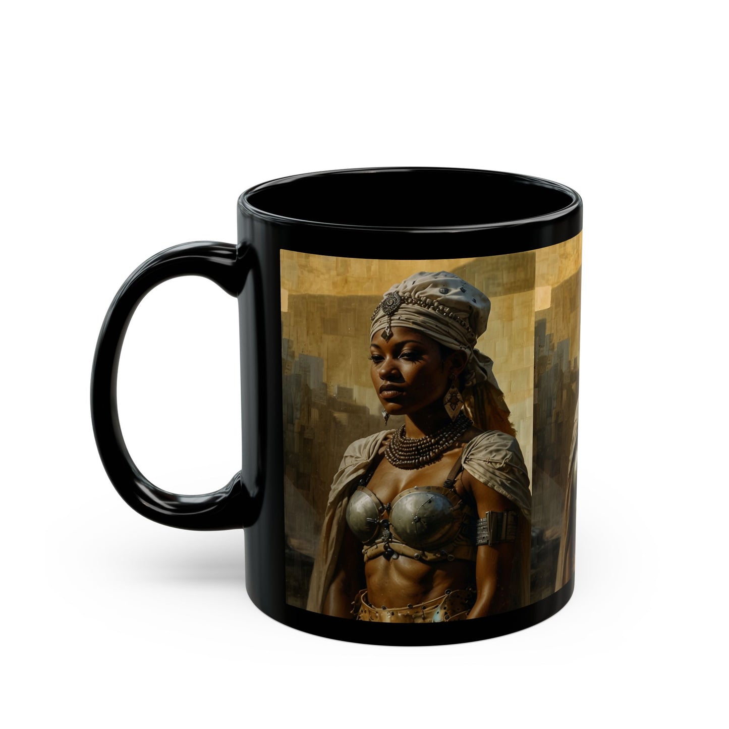 AFICAN BEAUTY Black Mug (11oz, 15oz)
