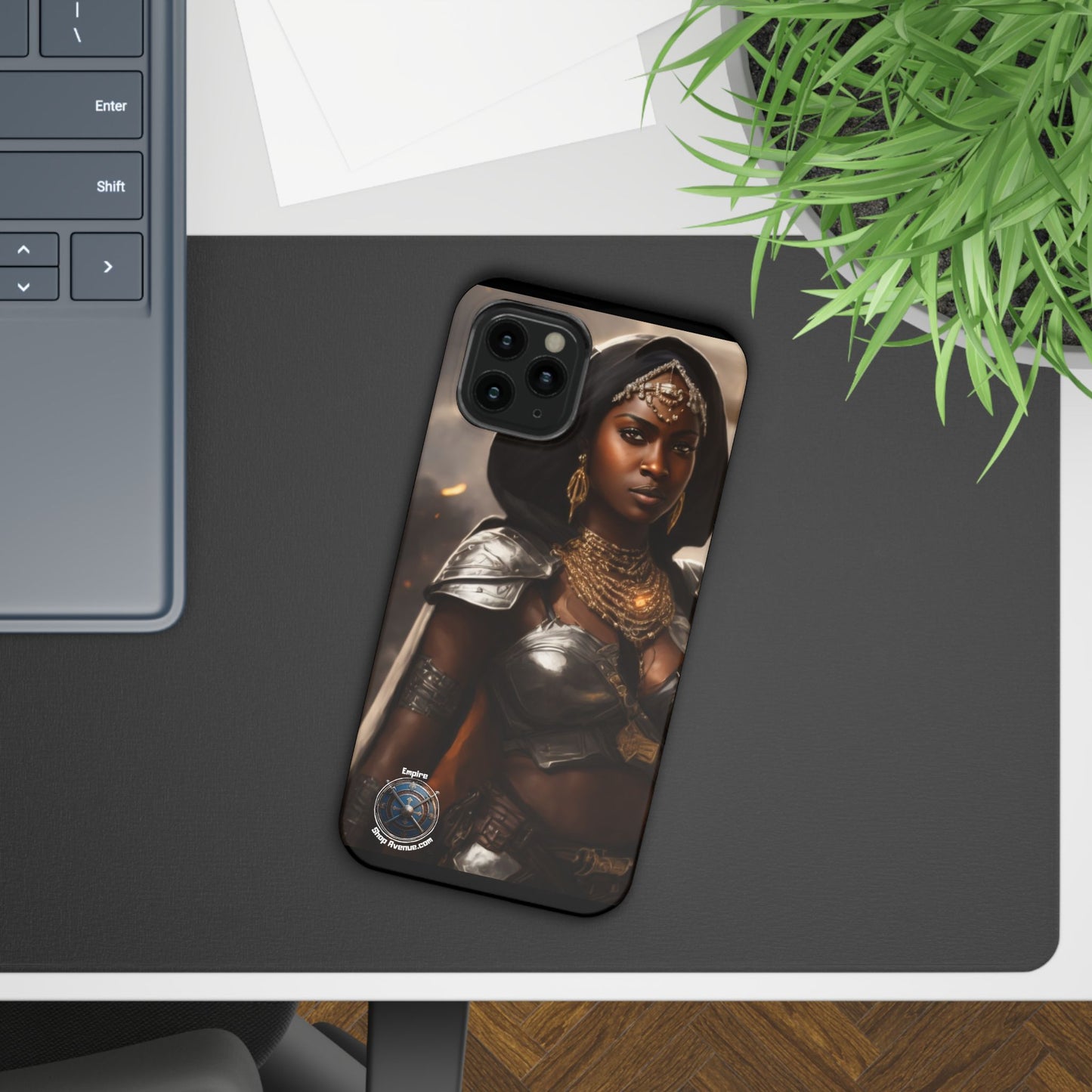 AFRICAN WOMAN WARRIOR Slim Cases