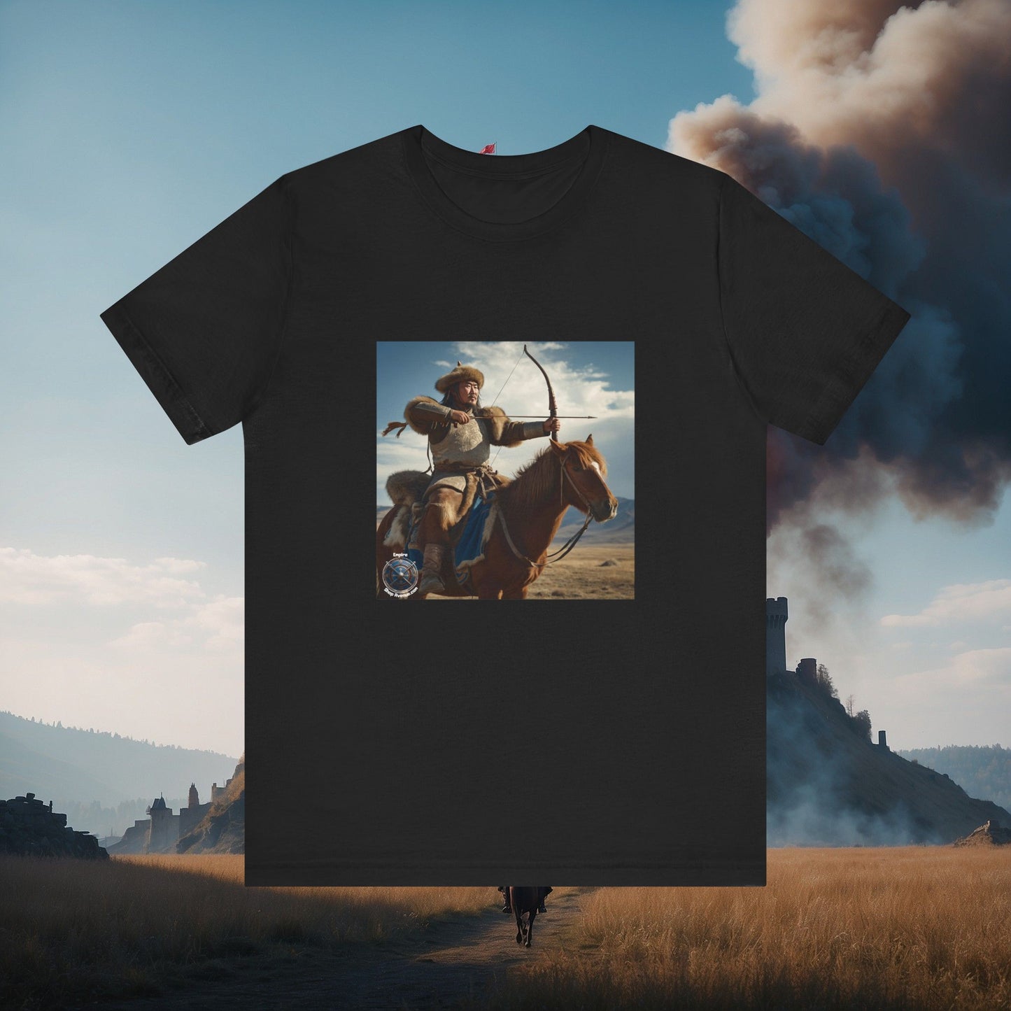 MONGOLIAN WARRIOR Unisex Jersey Short Sleeve Tee