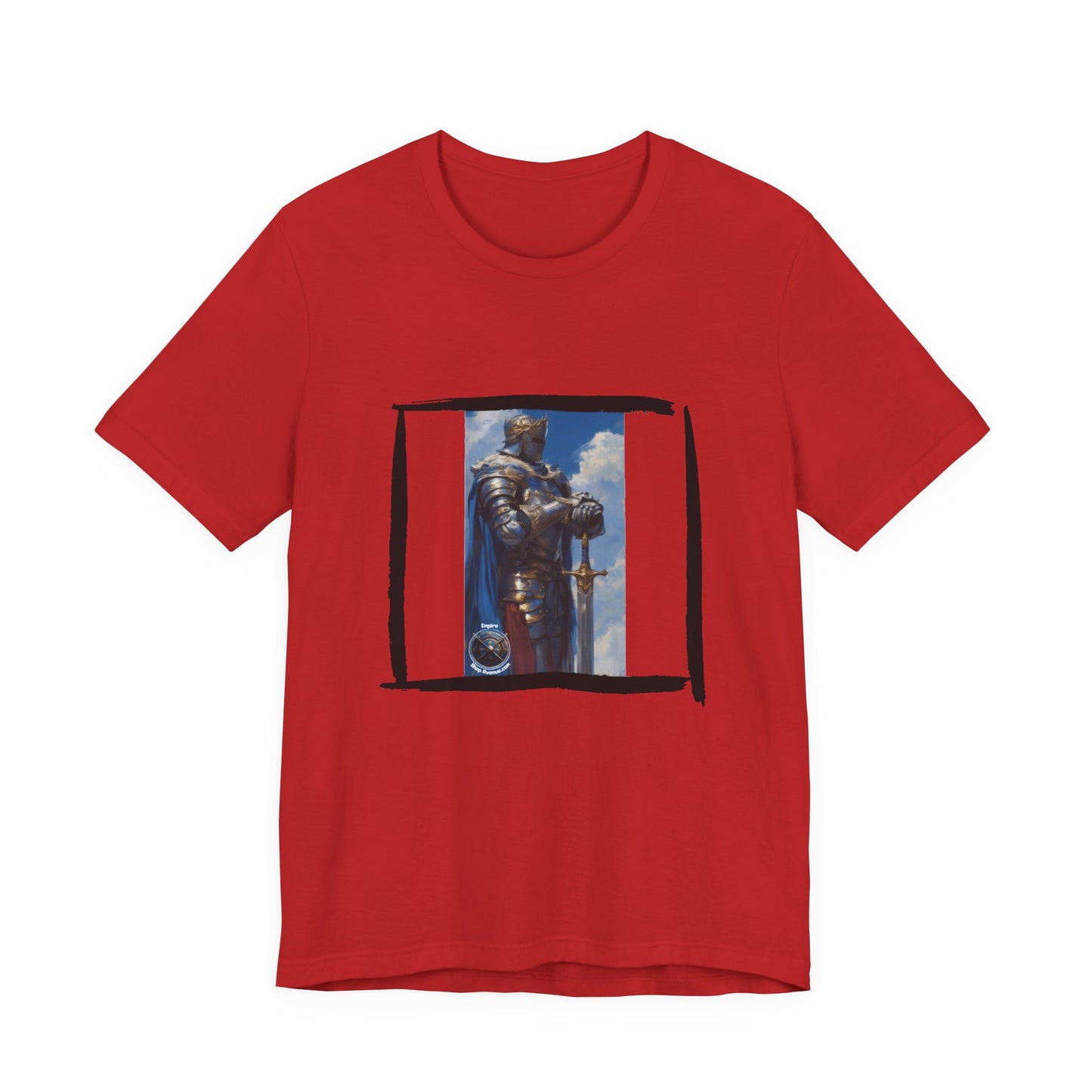 medieval warlord T-Shirt - Knight Illustration Tee