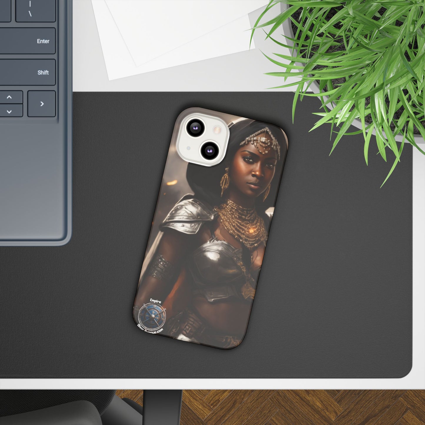 AFRICAN WOMAN WARRIOR Slim Cases