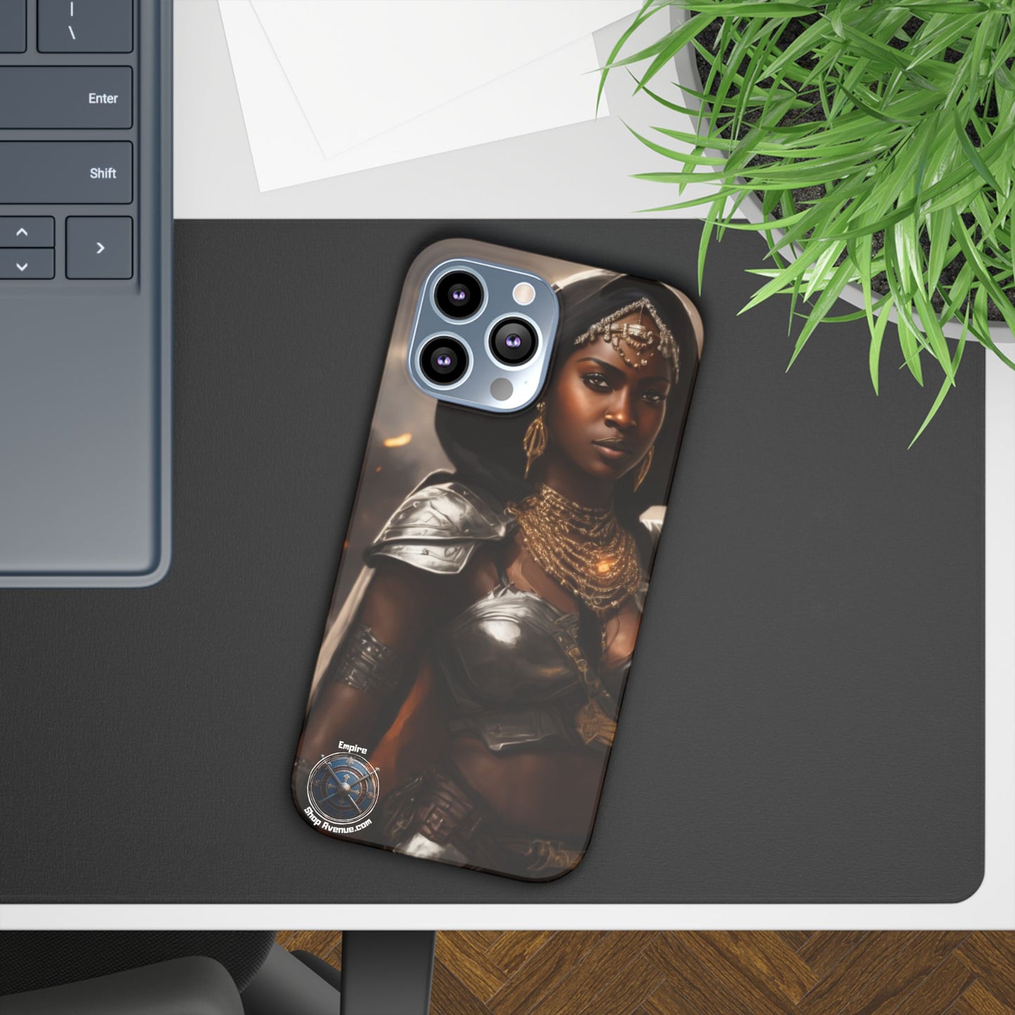 AFRICAN WOMAN WARRIOR Slim Cases