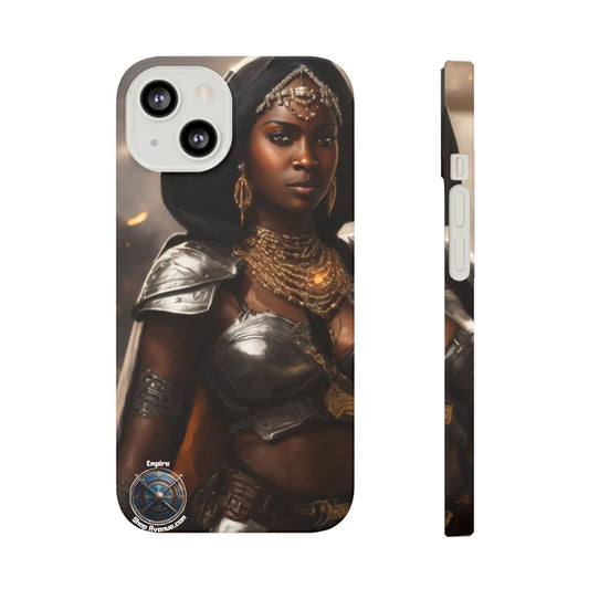 AFRICAN WOMAN WARRIOR Slim Cases