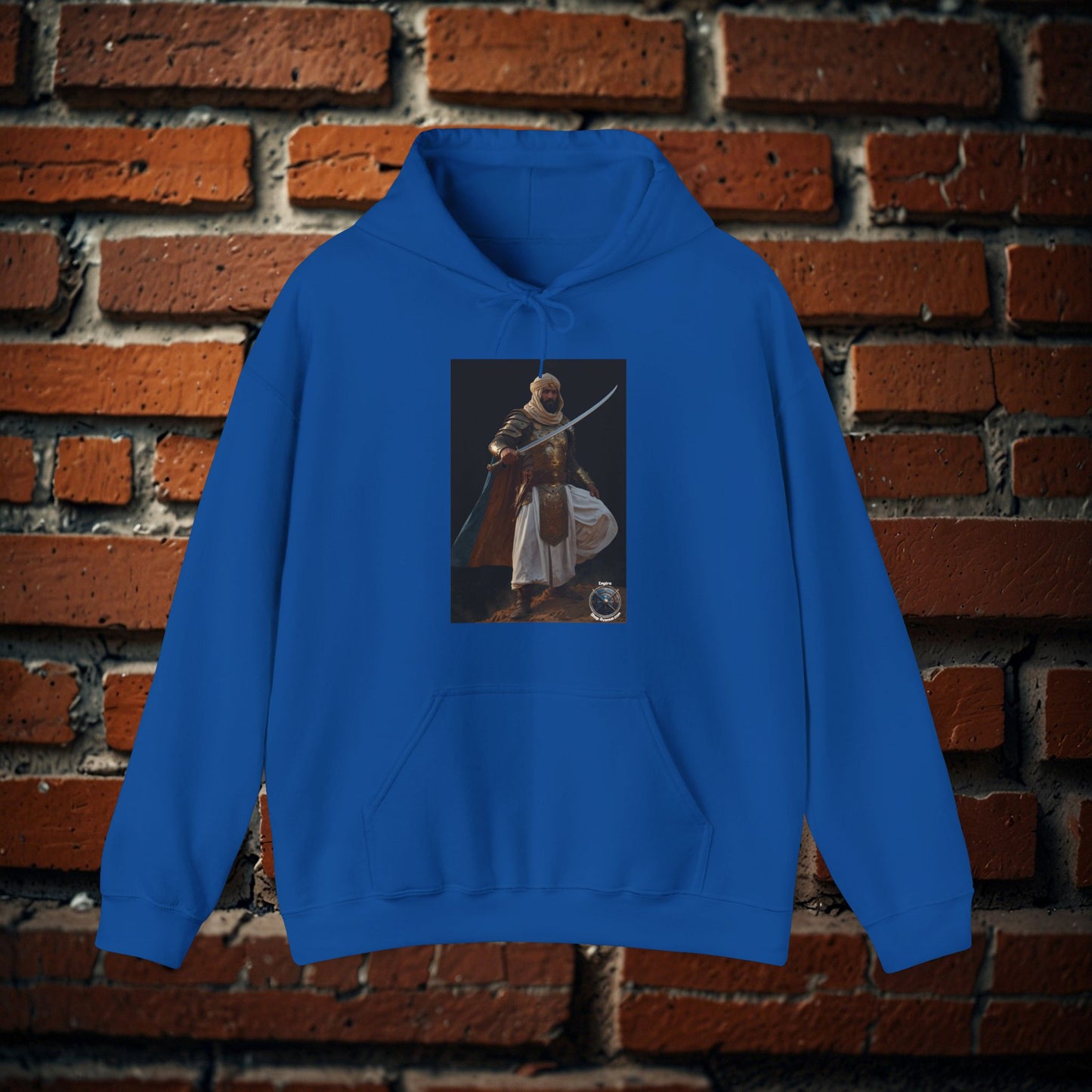 Sweat à capuche unisexe en mélange lourd ARABE / MAMLUK WARRIOR 2 