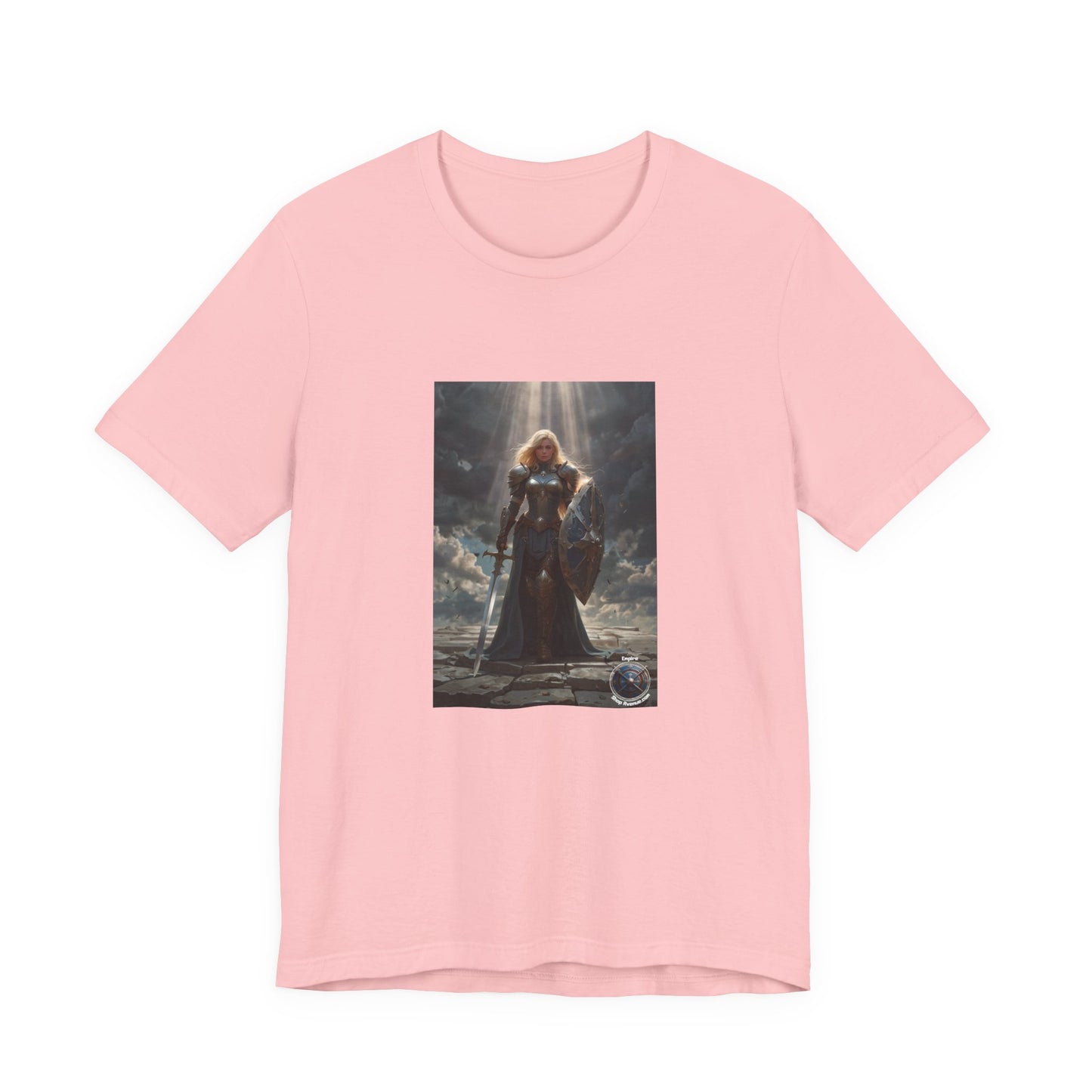 JOAN OF ARK LIKE FEMALE WARRIOR Unisex Jersey Short Sleeve Tee