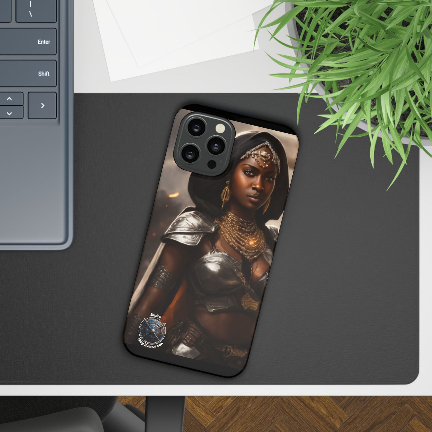 AFRICAN WOMAN WARRIOR Slim Cases