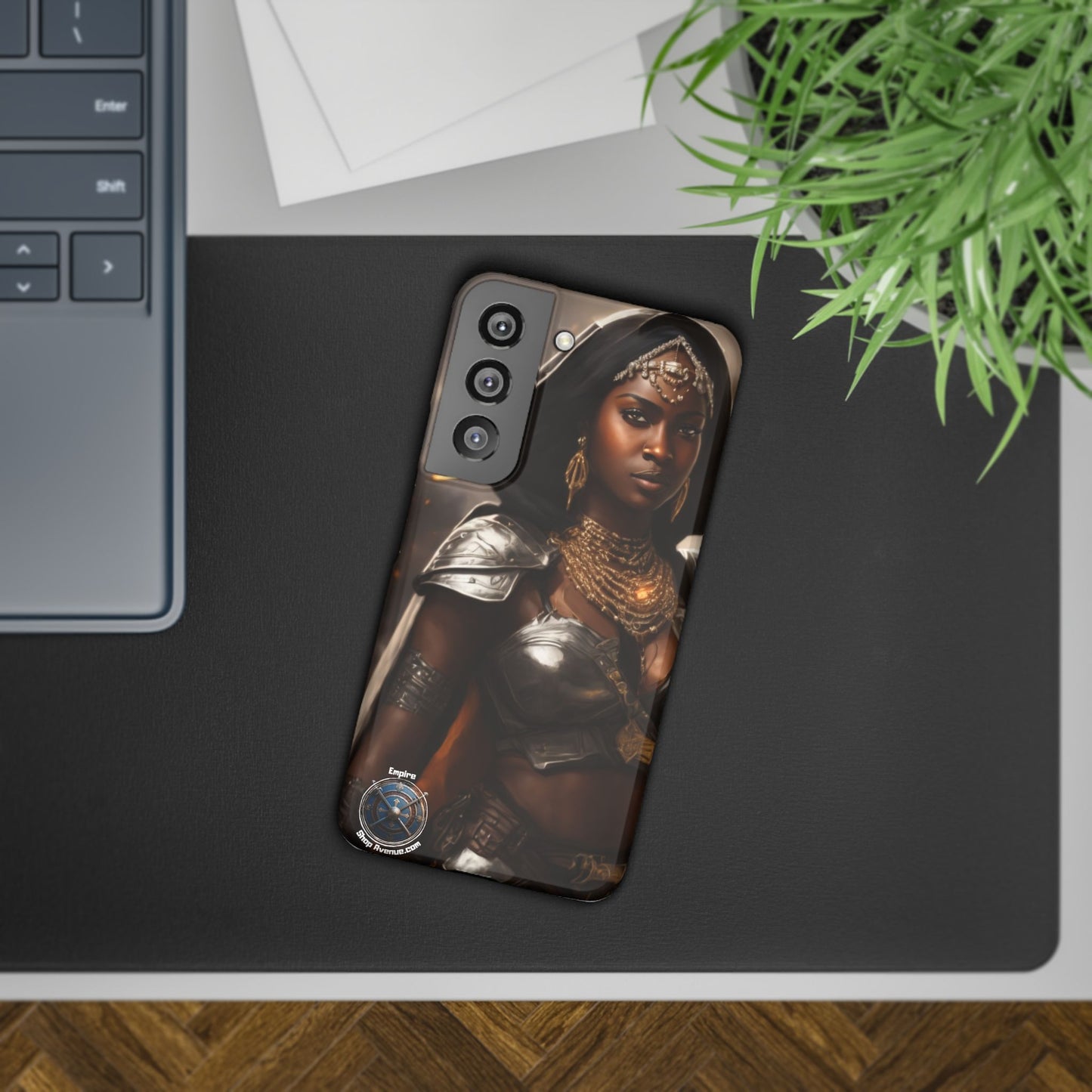 AFRICAN WOMAN WARRIOR Slim Cases