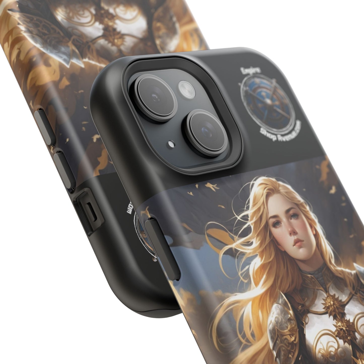 ARMORED WOMAN WARRIOR Impact-Resistant Cases