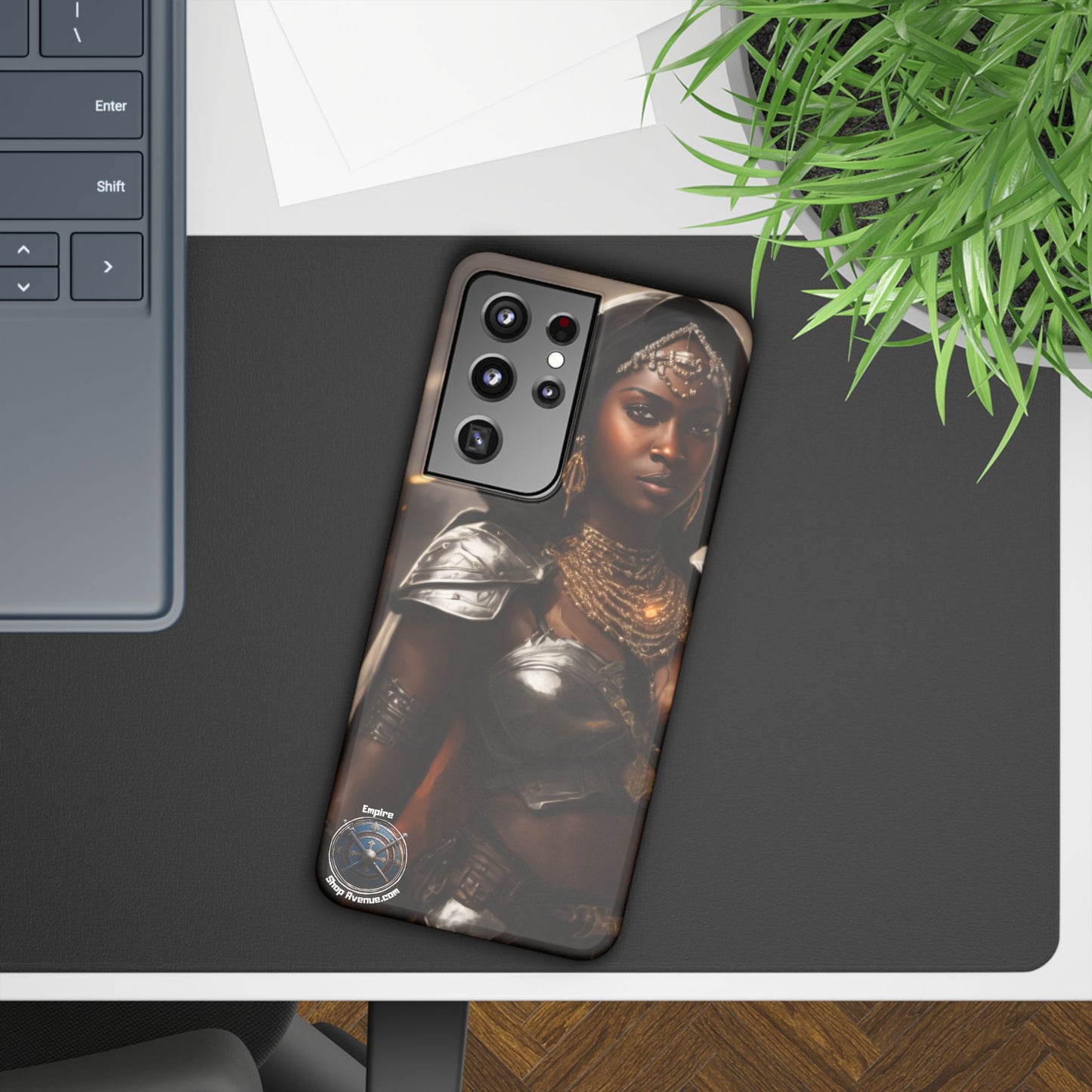 AFRICAN WOMAN WARRIOR Slim Cases